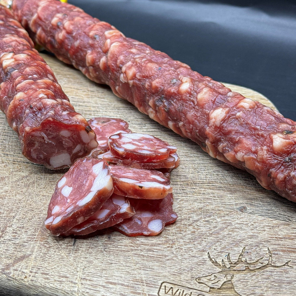 New! Air Dried Salami with Boletus - Wild Game Meat Ltd