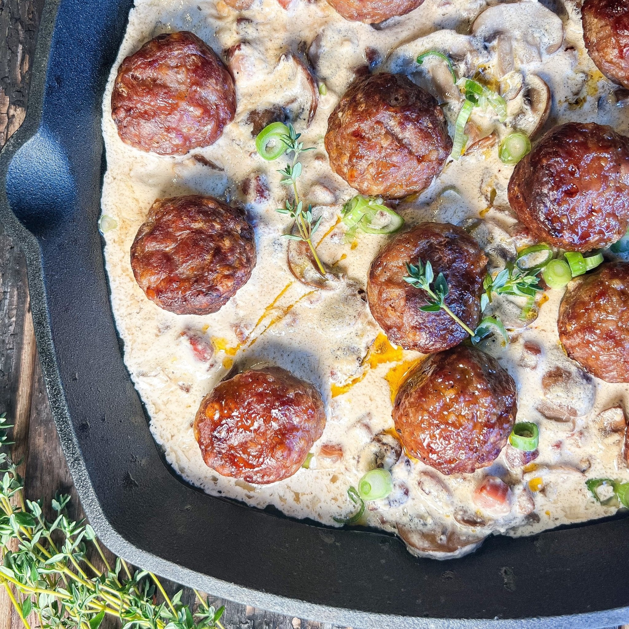 Pork & Beef meatballs x18 - Wild Game Meat Ltd