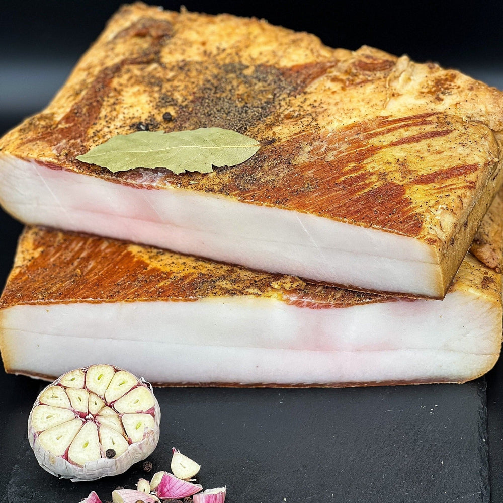 Pork Fat Smoked & Cured 1KG - Wild Game Meat Ltd