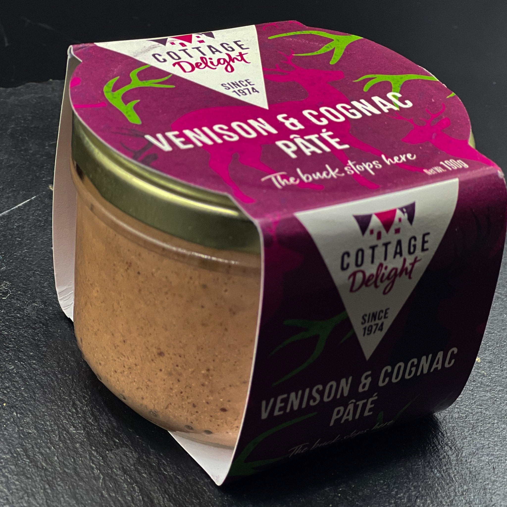 Venison & Cognac Pâté - Wild Game Meat Ltd