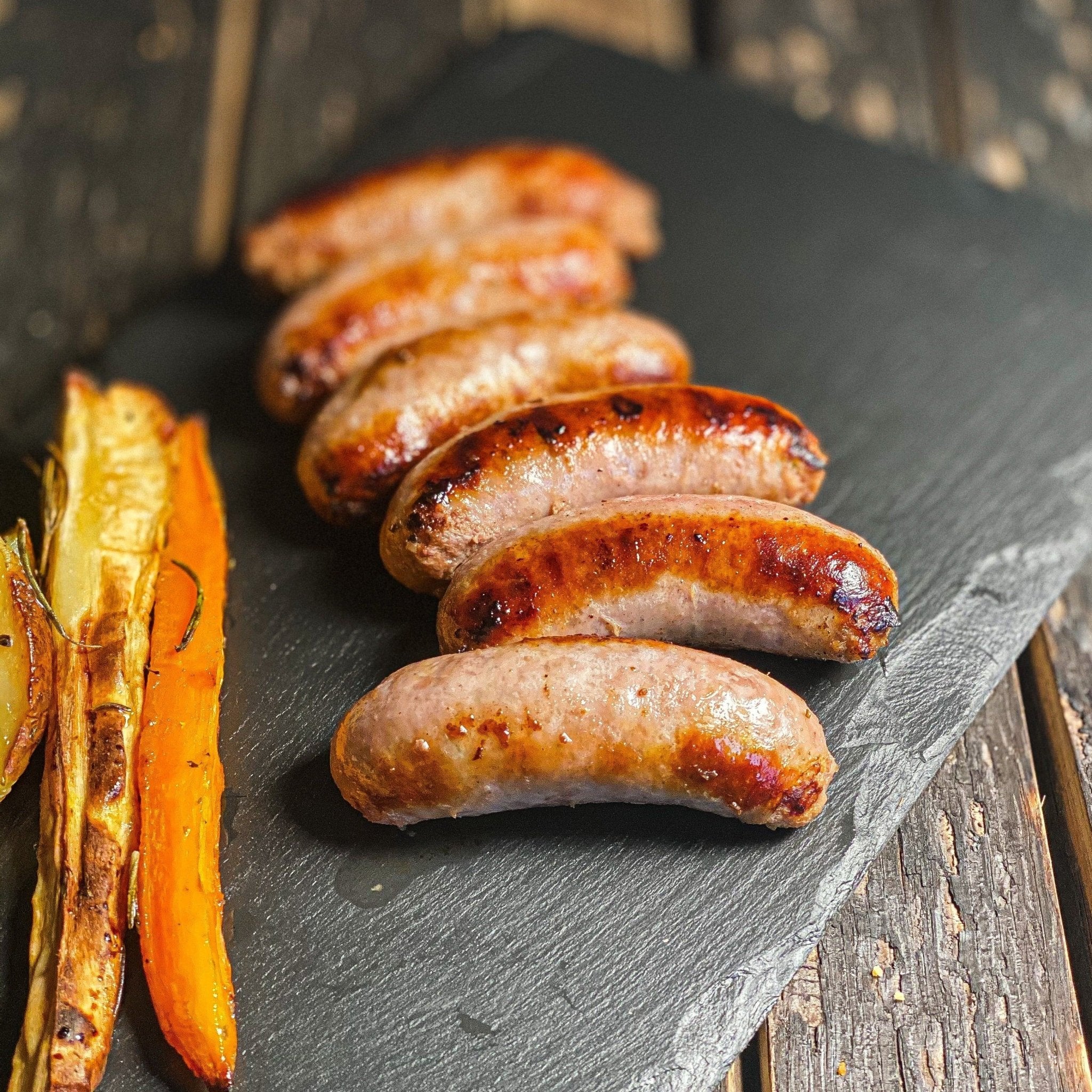 Wild Boar & Apple sausages - Wild Game Meat Ltd