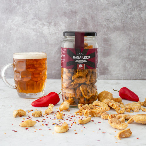 Habanero Pork Scratchings Jar