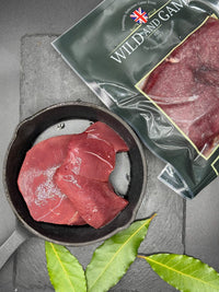 Venison Haunch Steaks - 2 per pack - Wild Game Meat Ltd