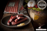 Hot Smoked Deer Sausages - Wild Game Meat Ltd