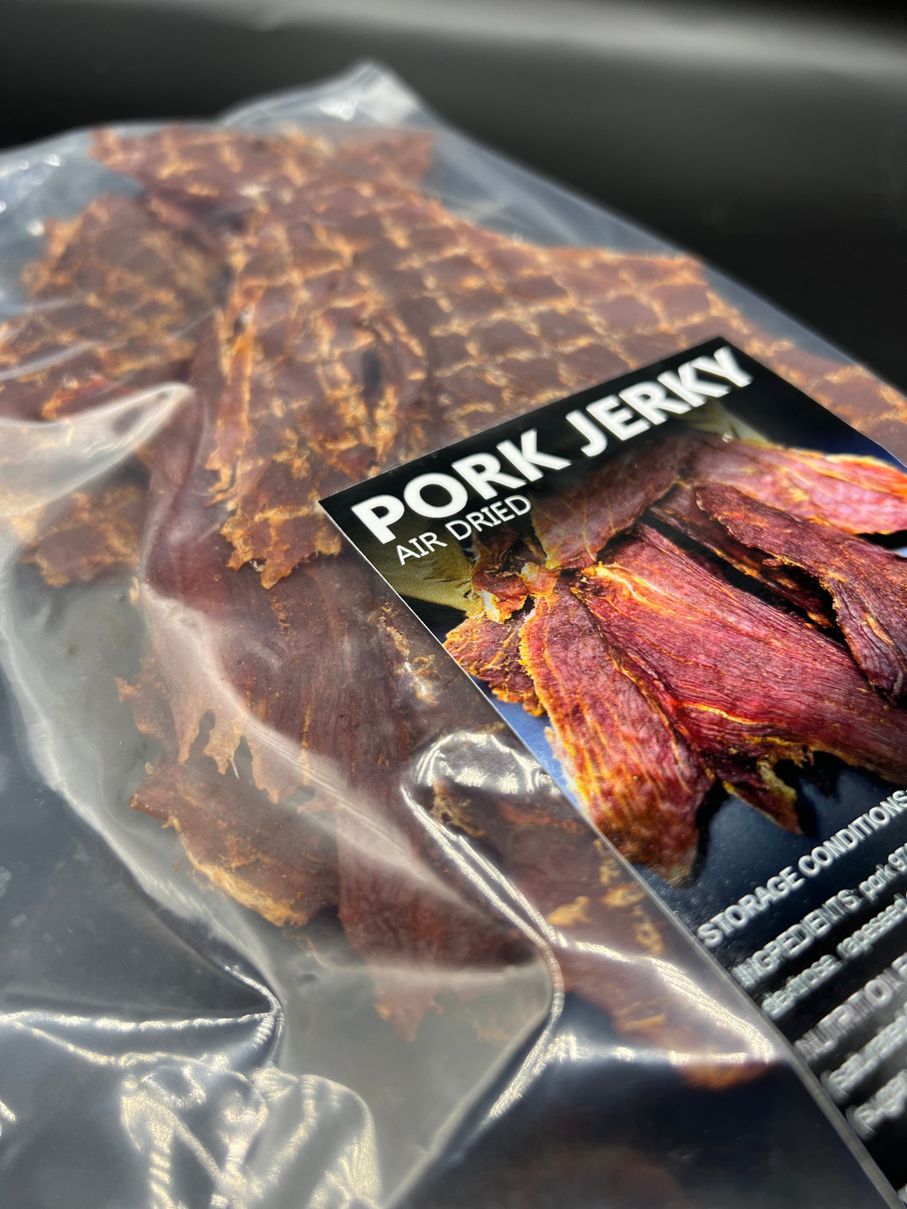 Pork Jerky - 200g - Wild Game Meat Ltd