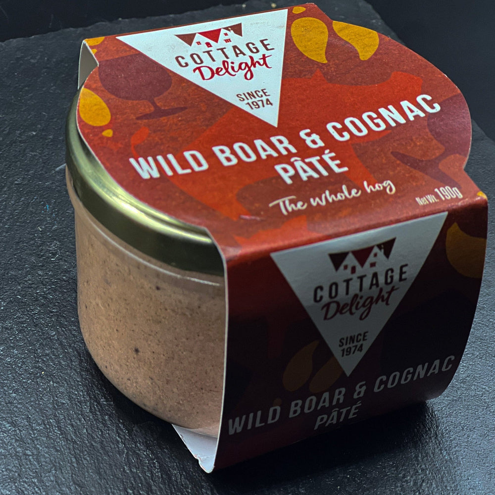 Wild Boar & Cognac Pâté - Wild Game Meat Ltd